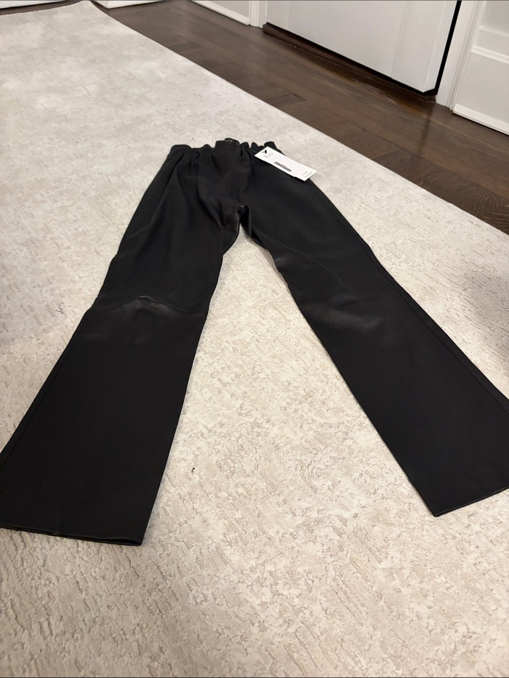 Elizabeth and James Black Flared Sweatpants